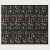 Happy Birthday Geschenk Wrapping Papier Camila Geschenkpapier (Flach)