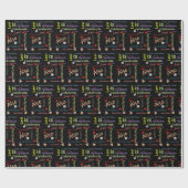 Happy Birthday Geschenk Wrapping Papier Levi Geschenkpapier (Flach)