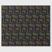 Happy Birthday Geschenk Wrapping Papier Luke Geschenkpapier (Flach)