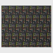 Happy Birthday Geschenk Wrapping Papier Madison Geschenkpapier (Flach)