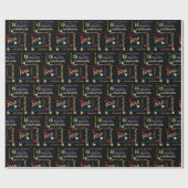 Happy Birthday Geschenk Wrapping Papier Tochter im Geschenkpapier (Flach)