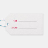 Happy Birthday Geschenkanhänger (Rückseite Horizontal)