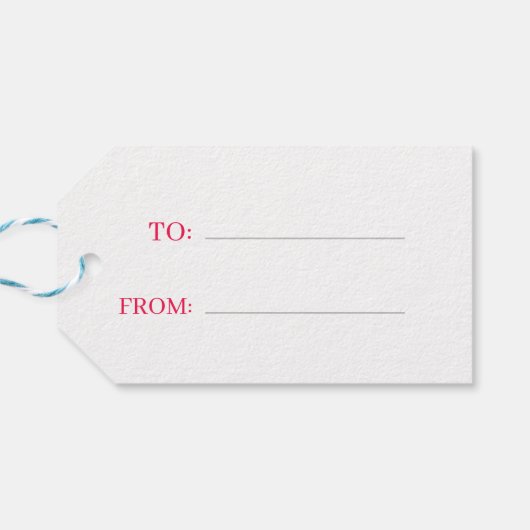 Happy Birthday Geschenkanhänger (Rückseite Horizontal)