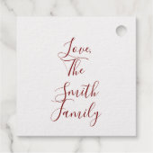 Happy Birthday Geschenkanhänger (Rückseite)