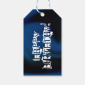 Happy Birthday Geschenkanhänger (Vorderseite)