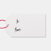 Happy Birthday Geschenkanhänger (Rückseite Horizontal)