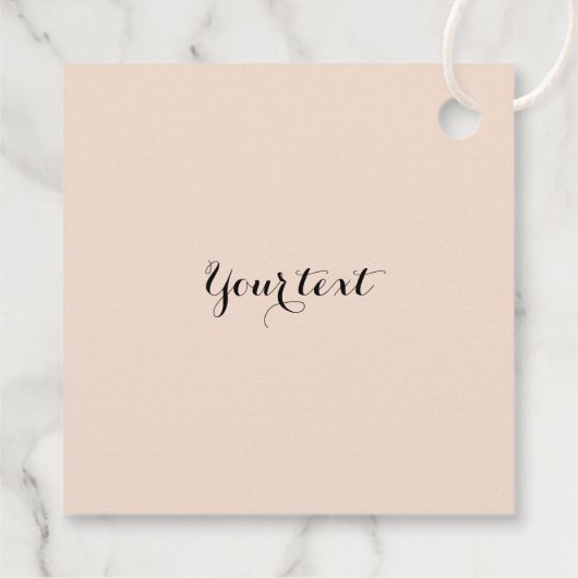 Happy Birthday Geschenkanhänger (Rückseite)