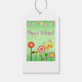 Happy Birthday Geschenkanhänger (Vorderseite)