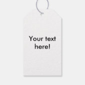 Happy Birthday Geschenkanhänger (Rückseite)