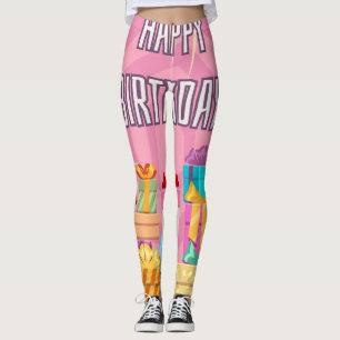 Happy Birthday Geschenke Leggings