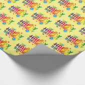 Happy Birthday Geschenkpapier (Ecke)