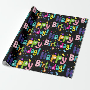 Happy Birthday Geschenkpapier