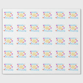 Happy Birthday! Geschenkpapier (Flach)