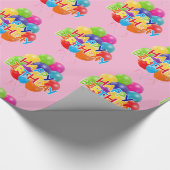 Happy Birthday Geschenkpapier (Ecke)