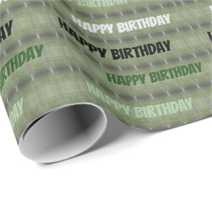 Happy Birthday Geschenkpapier