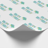 Happy Birthday Geschenkpapier (Ecke)