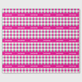 Happy Birthday Geschenkpapier (Flach)