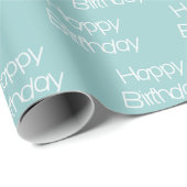 Happy Birthday Geschenkpapier (Rolleneckpunkt)