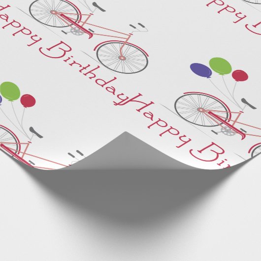 Happy Birthday Geschenkpapier (Ecke)