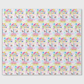 Happy Birthday Geschenkpapier (Flach)