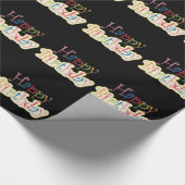 Happy Birthday Geschenkpapier (Ecke)