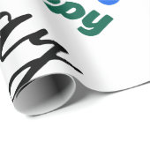 HAPPY BIRTHDAY GESCHENKPAPIER (Rolleneckpunkt)