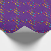 Happy Birthday Geschenkpapier (Ecke)