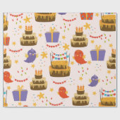 HAPPY BIRTHDAY GESCHENKPAPIER (Flach)