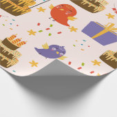 HAPPY BIRTHDAY GESCHENKPAPIER (Ecke)