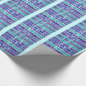 Happy Birthday Geschenkpapier (Ecke)