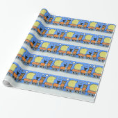 Happy Birthday Geschenkpapier (Ungerollt)