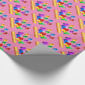 Happy Birthday Geschenkpapier (Ecke)