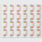 HAPPY BIRTHDAY GESCHENKPAPIER (Flach)