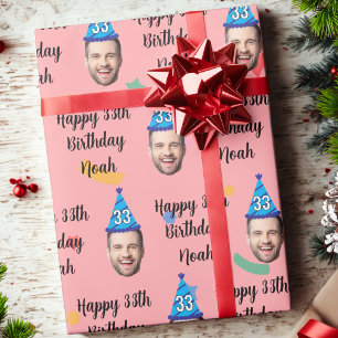 Happy Birthday Geschenkpapier, Benutzerdefiniertes Geschenkpapier
