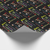 Happy Birthday Geschenkpapier Fehler (Ecke)