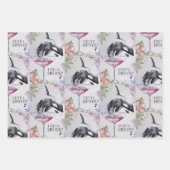 Happy Birthday Geschenkpapier Set (Vorderseite)