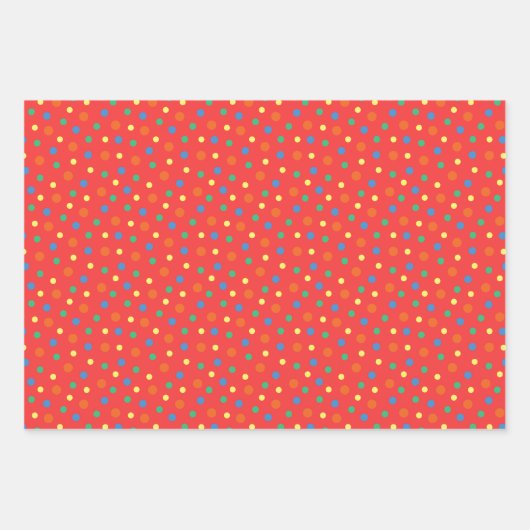 Happy Birthday Geschenkpapier Set (Vorderseite 2)