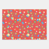 Happy Birthday Geschenkpapier Set (Vorderseite)