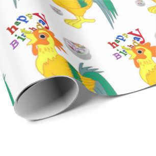 Happy Birthday Geschenkpapier Umschlag Papier-Roos