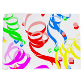 Happy Birthday Geschenktasche Confetti Große Geschenktüte (Vorderseite)