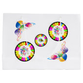 Happy Birthday Geschenktüte Balloons Hummel (Rückseite)