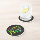 Happy Birthday Getränkeuntersetzer (Seite)