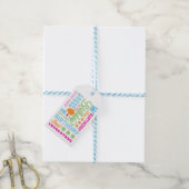 Happy Birthday Gift Tag Geschenkanhänger (Mit Garn)