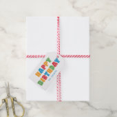 Happy Birthday Gift Tag Geschenkanhänger (Mit Garn)