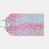 Happy Birthday Gift Tag Geschenkanhänger (Rückseite Horizontal)