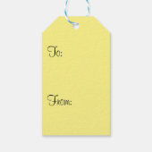 Happy Birthday Gift Tags Opossum Geschenkanhänger (Rückseite)