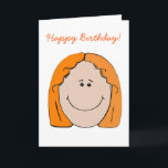 Happy Birthday Ginger Nut Friend oder Relation Karte<br><div class="desc">Happy Birthday Ginger Nut Friend or relation Card

Sehr lustige Karte für Ihre Ingwer Freunde zu lesen und zu öffnen an ihrem Geburtstag.

Druckkarte der höchsten Qualität

Umschlag</div>