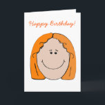 Happy Birthday Ginger Nut Friend oder Relation Karte<br><div class="desc">Happy Birthday Ginger Nut Friend or relation Card

Sehr lustige Karte für Ihre Ingwer Freunde zu lesen und zu öffnen an ihrem Geburtstag.

Druckkarte der höchsten Qualität

Umschlag</div>
