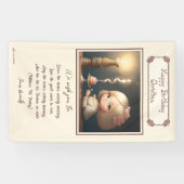 Happy Birthday Girl 01 Banner (Horizontal)