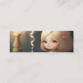 Happy Birthday Girl 01 Mini Visitenkarte (Vorderseite)